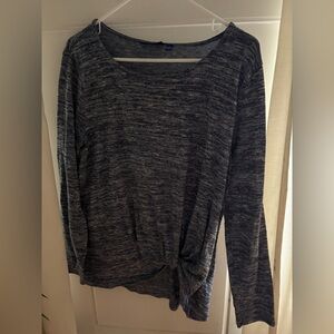 Apt. 9 Blue black gray shirt Size L